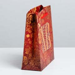 Пакет ламинированный вертикальный «Великий Праздник!», 12х15х5.5 см