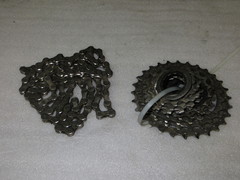 Кассета SRAM PG-1050 + цепь SRAM PC-1051, 10 скоростей