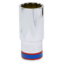 KING TONY (423026M) Головка торцевая глубокая двенадцатигранная 1/2", 26 мм