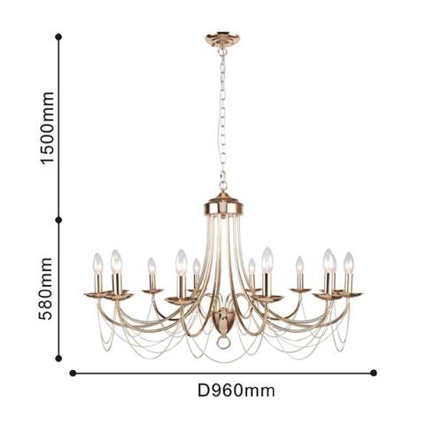 Люстра подвесная F-Promo Plini 2591-12P