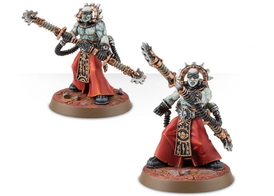 Warhammer 40000 Адептус Механикус миниатюры