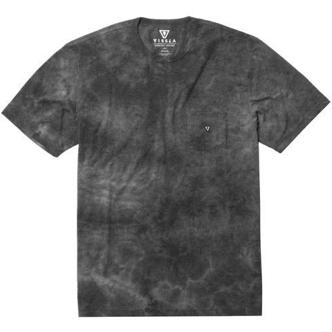 VISSLA Calipher Embroidered Tie Dye Tee