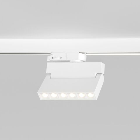 Трехфазный трековый светодиодный светильник Garda Белый 10W 4200K (85024/01)