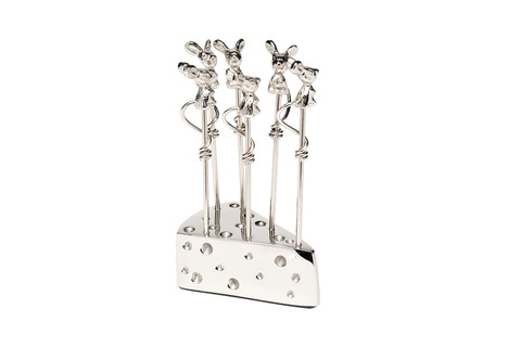 Шпажки на подставке 6шт Garda Decor