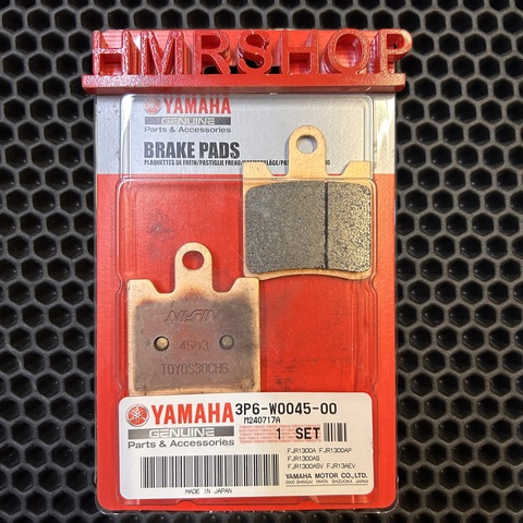 Yamaha Колодки тормозные 2P265 3P6-W0045-00