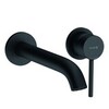 Kludi 382453976S BOZZ SET наст. смес. умыв. 2 отв. 230 мм, черный мат. + внутренняя часть 38243