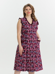 4532 Сарафан на пуговицах