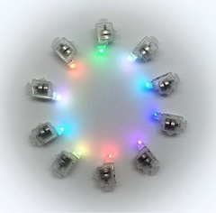 Светодиоды разноцветные (мигающие), 10 шт.