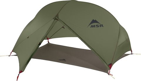 Картинка палатка туристическая Msr Hubba Hubba NX Green - 9