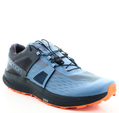 Премиальные кроссовки внедорожники Salomon Ultra Pro Trail Running copen blue мужские