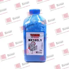 Тонер БУЛАТ Kyocera KC102.1 (Голубой, банка 500 г)
