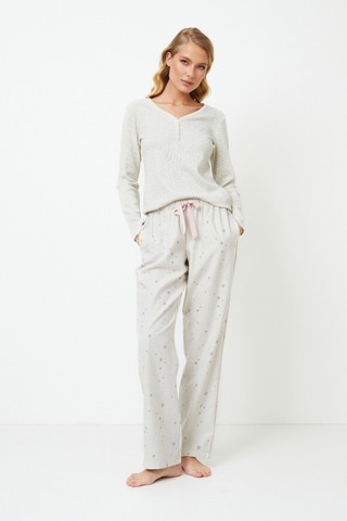 Пижама женская со штанами ARUELLE DOREEN_Светло-серый