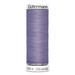 Нить Sew-All 200 м, Gutermann, 202 бледно серо-сиреневый