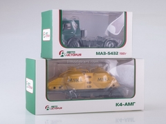 MAZ-5432 green and semitrailer K4-AMG 1:43 AutoHistory