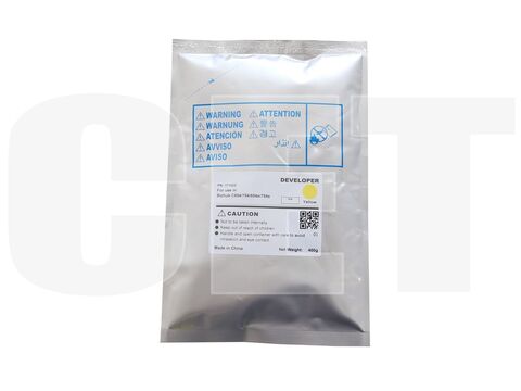 Девелопер для KONICA MINOLTA Bizhub C654/C754/C654e/C754e (CET) Yellow, 400г, 155000 стр., CET171022