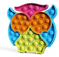 Тактильная Игрушка Антистресс - Pop IT - Cова Большая из 5 элементов