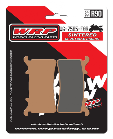 Тормозные колодки WRP WG-7585-F0R (LMP585 SRR / LMP585 STR)