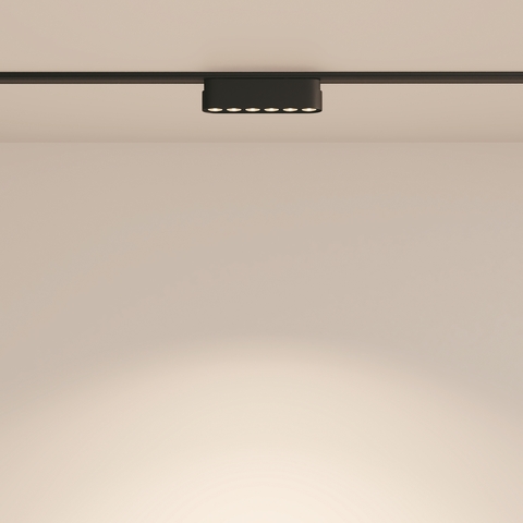 Магнитный трековый светильник Maytoni Points TR082-1-6W4K-M-B