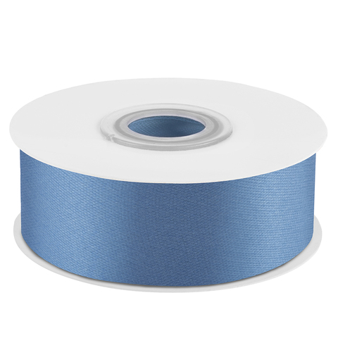Лента Атласная (2,5см*22,85м) Светло-синий.