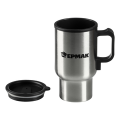 Термокружка автомобильная с подогревом ЕРМАК