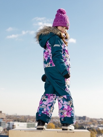 Зимний комбинезон Deux par Deux F10 T721 013 (манишка в подарок!)