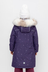 пальто  для девочки  ВК 38105/н/4 ГР