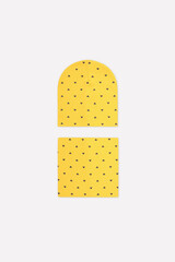 комплект  для девочки  К 8125/желтый,сердечки