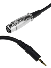 XLR Кабель балансный 2.5 метра (3.5mm)
