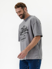 320002С-29 Футболка мужская, Серый