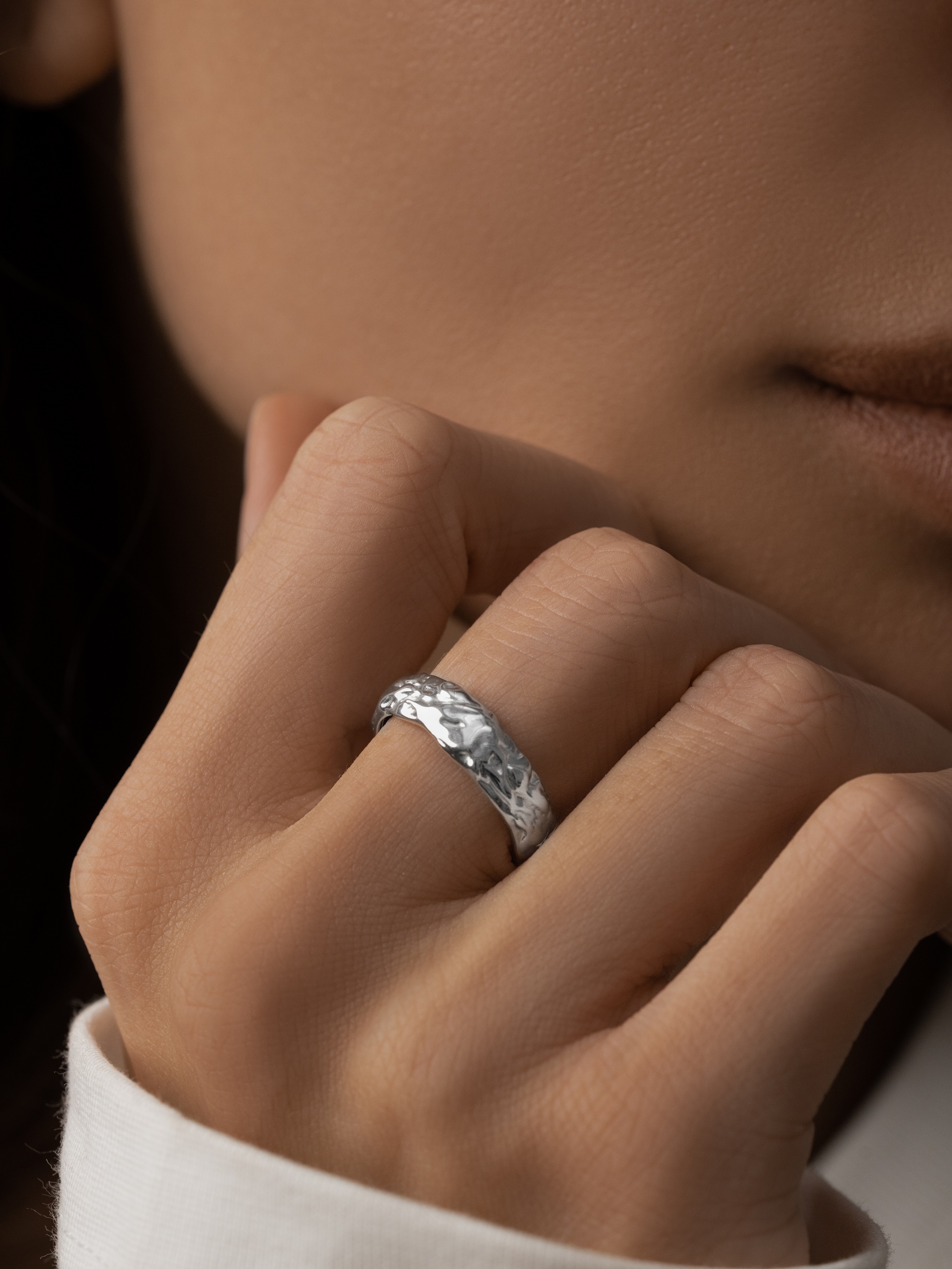 Кольцо Рябь