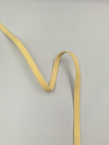 Туннельная лента светло-желтая 10 мм ( Pantone 11-0616 TPG)