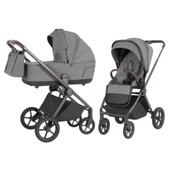 Коляска модульная Carrello Ultra CRL-6527 Metal Grey
