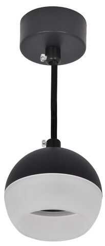 Светильник 4012 подвесной GX53 черный IEK