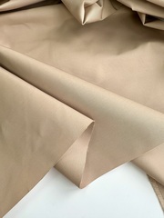 Плащовая смесовая ткань, цвет Песок
