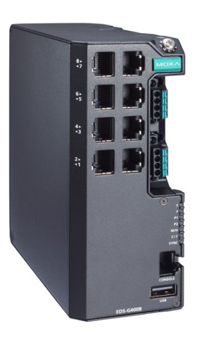 Коммутатор управляемый MOXA EDS-G4008-LV-T