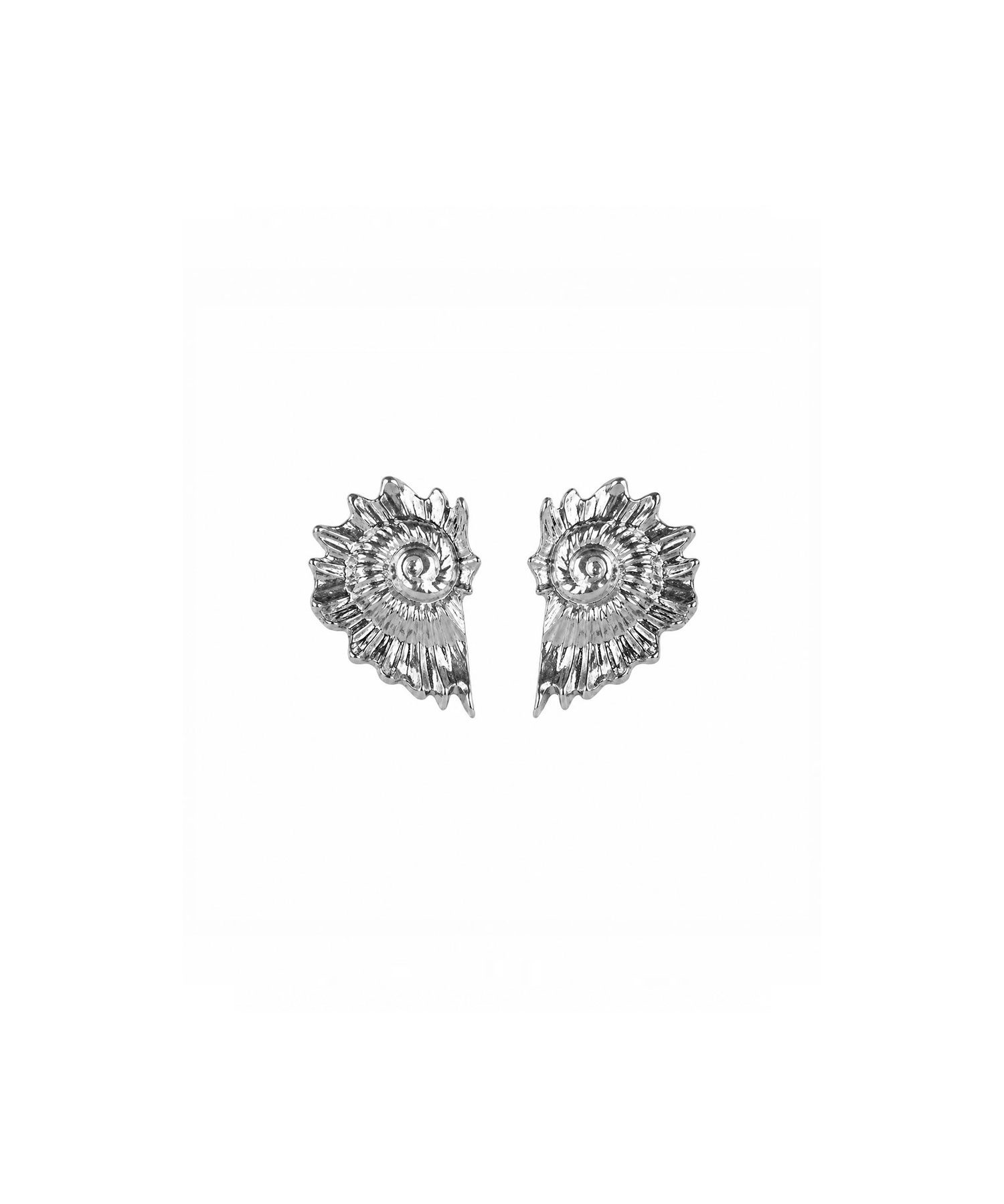 Серьги Латиаксис silver