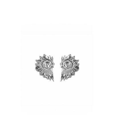 Серьги Латиаксис silver
