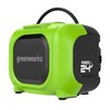 Беспроводная акустическая система аккумуляторная Greenworks Арт. 3503107, 24V/220V, без АКБ и ЗУ — фото 2