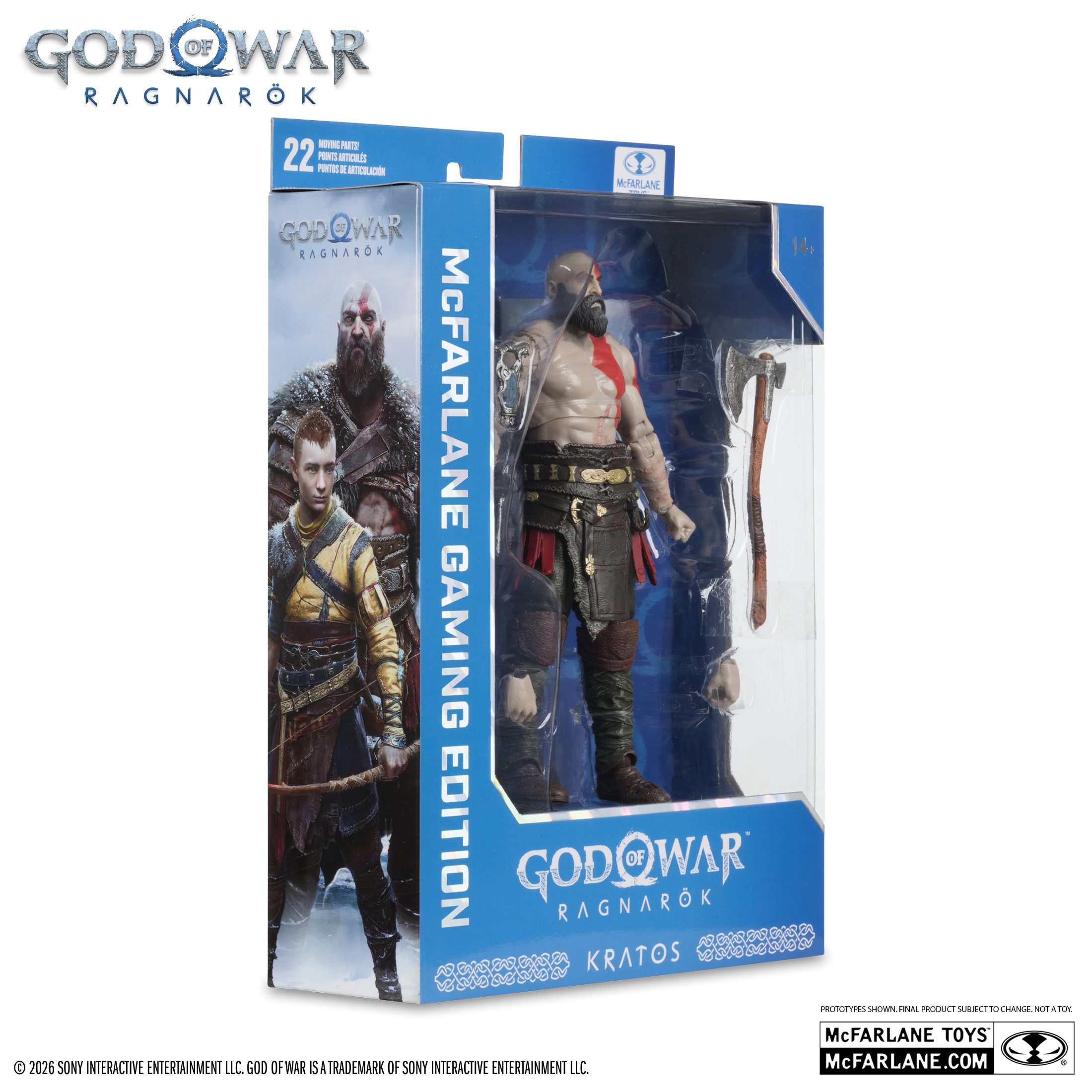 Фигурка Кратос из игры Бог Войны Рагнарек McFarlane Gaming Edition