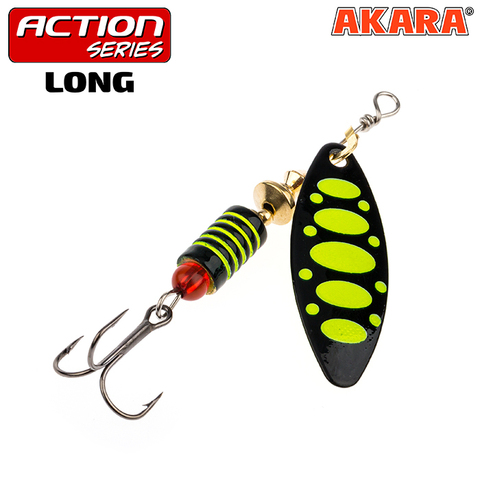 Блесна вращ. Akara Action Series Long 2 8 гр. 2/7 oz. A34