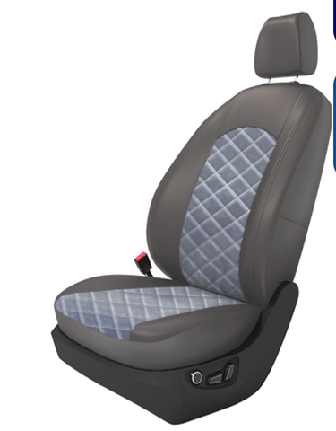 Авточехлы правый руль на 3 ряда (на заказ)