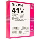 LE Картридж для гелевого принтера большой емкости GC41M пурпурный для Ricoh Aficio 3110DN, DNw, SFNw, 3100SNw, 7100DN. Ресурс 2200 стр (405763)