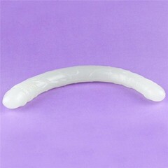 Фаллоимитатор двойной Lumino Play светящийся в темноте (37 см)