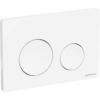 Ceramica Nova CN12-001W Кнопка смыва Balance, клавиши Circle, цвет белый глянцевый, арт. CN12-001W