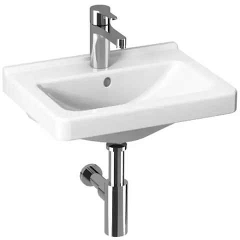 Jika 8.1142.2.000.104.1 CUBITO раковина с 450x340, 1 отверстие под смеситель, белый