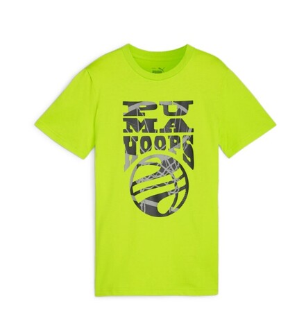 Футболка Puma BASKETBALL BLUEPRINT Tee B Lime Pow