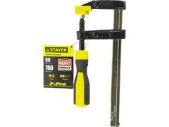 STAYER Hercules-F HF-15/5, 50 х 150 мм, усиленная струбцина F, Professional (32095-050-150)