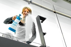 Пенный распылитель Gloria FoamMaster FM10, вертикальная помпа, хим. стойкий, объем 1 л