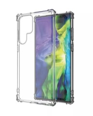 Прозрачный чехол с усиленными защитными углами для смартфона Samsung Galaxy S22 Ultra, серия Ultra Plus от Caseport
