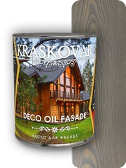 Масло для фасада Kraskovar Deco Oil Fasade графит